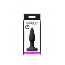 Blush - Анальная пробка COLOURS PLEASURES MINI PLUG BLACK (T280724)