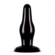 Blush - Анальный плаг ANAL ADVENTURES PLEASURE PLUG BLACK (T331477)