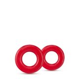 Blush - Набор эрекционных колец STAY HARD DONUT RINGS RED (T331331)