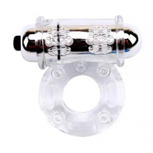 Chisa - Эрекционное виброкольцо Vibrating Bull Ring-Clear (CH77012)