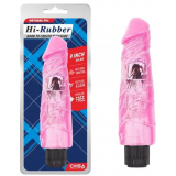 Chisa - Вибромассажер Hi-Rubber Dildo, Pink (CH15452)