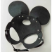 DS Fetish - Маска Mickey Mouse Leather, Black (F61261)