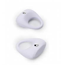 Dream toys - Эрекционное кольцо LIT-UP SILICONE STIMU RING 7 WHITE (DT21238)