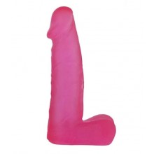 Dream toys - Фаллоимитатор XSkin 6 PVC dong - Transparent, PINK (DT20593)