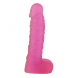 Dream toys - Фаллоимитатор XSKIN 7 PVC DONG - TRANSPARENT, PINK (DT20594)