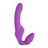 Dream toys - Страпон безремневой VIBES OF LOVE DOUBLE DIPPER PURPLE (DT21505)