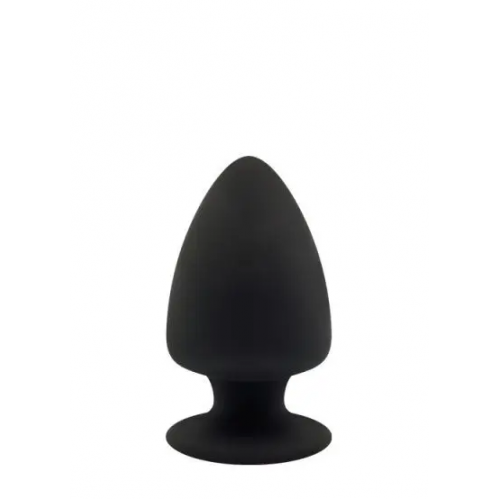 Dream toys - Термоактивная анальная пробка PREMIUM SILICONE PLUG S BLACK (DT21601)