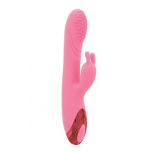 Dream toys - Вибромассажер VIBES OF LOVE HEATING BRUSH BUNNY (DT21572)