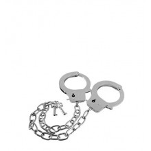 Guilty Pleasure - Металлические наручники GP METAL HANDCUFFS LONG CHAIN (T520054)