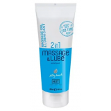 HOT - Массажный гель и лубрикант HOT Massage- & Glide Gel 2in1 Silky touch 200 ml (HOT44142)