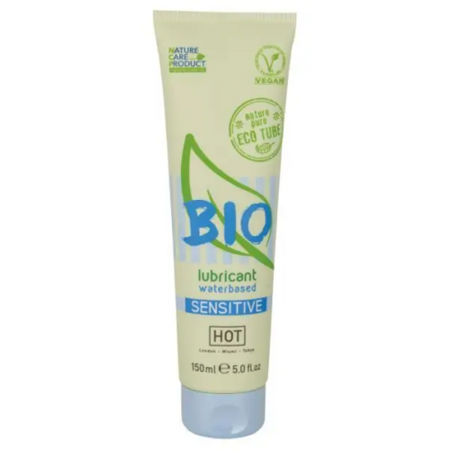 HOT - Органический лубрикант на водной основе Hot Bio Lube Sensitive, 150 мл (HOT44162)
