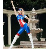 JSY - Эротический костюм Отважная Supergirl, 2 предмета (JS6301)