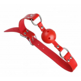 Loveshop - Кляп из экокожи Loveshop BREATHABLE BALL GAG RED (F61401)