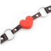 Loveshop - Кляп сердце Silicone Luxury Fetish Red (F61332)