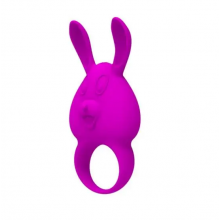 LYBAILE - Эрекционное кольцо с вибрацией Pretty Love Naughty Bunny (BI-014335)