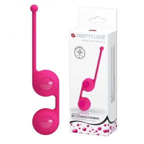 LYBAILE - Вагинальные шарики Pretty Love Kegel Tighten Up III, Pink (BI-014493)