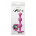 NS Novelties - Анальная пробка с кристаллом GLAMS RIPPLE RAINBOW GEM PINK (T280779)