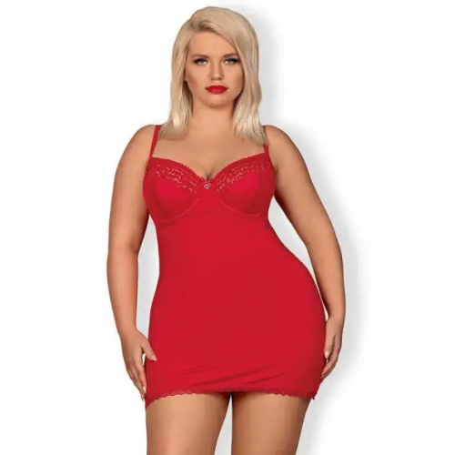 Obsessive - Комплект Obsessive XXL JOLIEROSE chemise (410016)