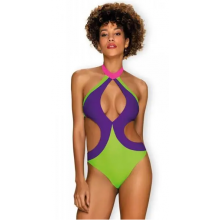 Obsessive - Цельный купальник неоновый Obsessive Playa Norte S (410874)