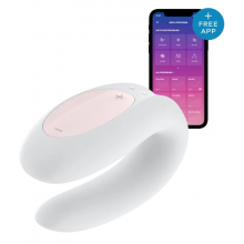 Satisfyer - Вибромассажер для пар SATISFYER DOUBLE JOY WHITE T360117