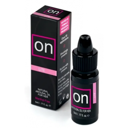 Sensuva - Вибрирующее масло для женщин ON Natural Arousal Oil Lite, 5 мл 810228
