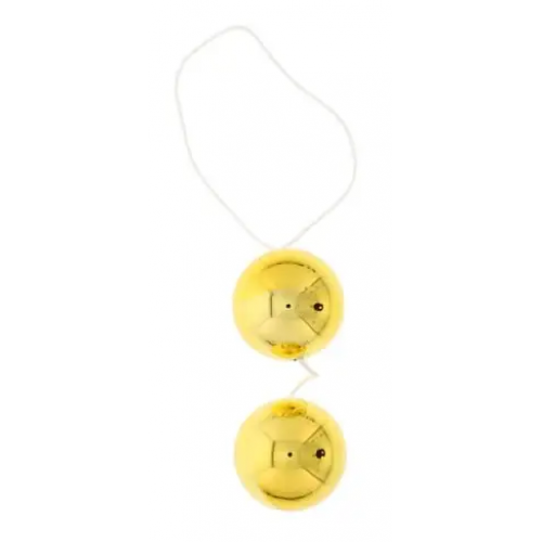 Seven Creations - Вагинальные шарики DUO BALLS,GOLD DT50482