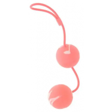 Seven Creations - Вагинальные шарики Marbelized DUO BALLS,PINK DT50504