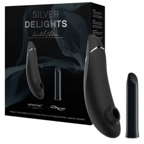 We-Vibe - Набор секс игрушек Silver Delights Collection Womanizer We-Vibe W44065